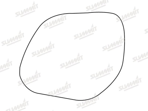 Summit Stick-On Standard Mirror Glass fits Mitsubishi Outlander 07 on LHS - Summit - My Roof Bars