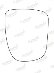 Summit Stick-On Commercial Mirror Glass fits Vauxhall Vivaro, Renault Traffic RHS - Summit - My Roof Bars