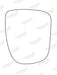Summit Stick-On Commercial Mirror Glass fits Vauxhall Vivaro, Renault Traffic RHS - Summit - My Roof Bars