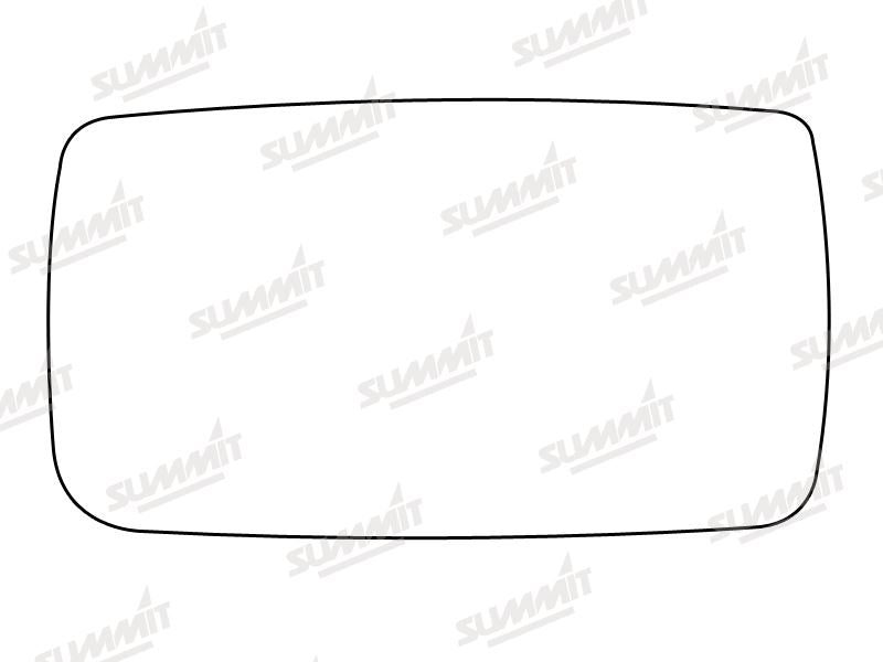 Summit Stick-On Standard Mirror Glass fits Ford Escort Estate Orion RHS - Summit - My Roof Bars