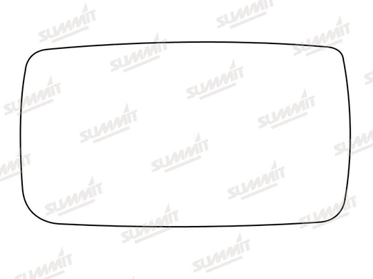 Summit Stick-On Standard Mirror Glass fits Ford Escort Estate Orion RHS - Summit - My Roof Bars