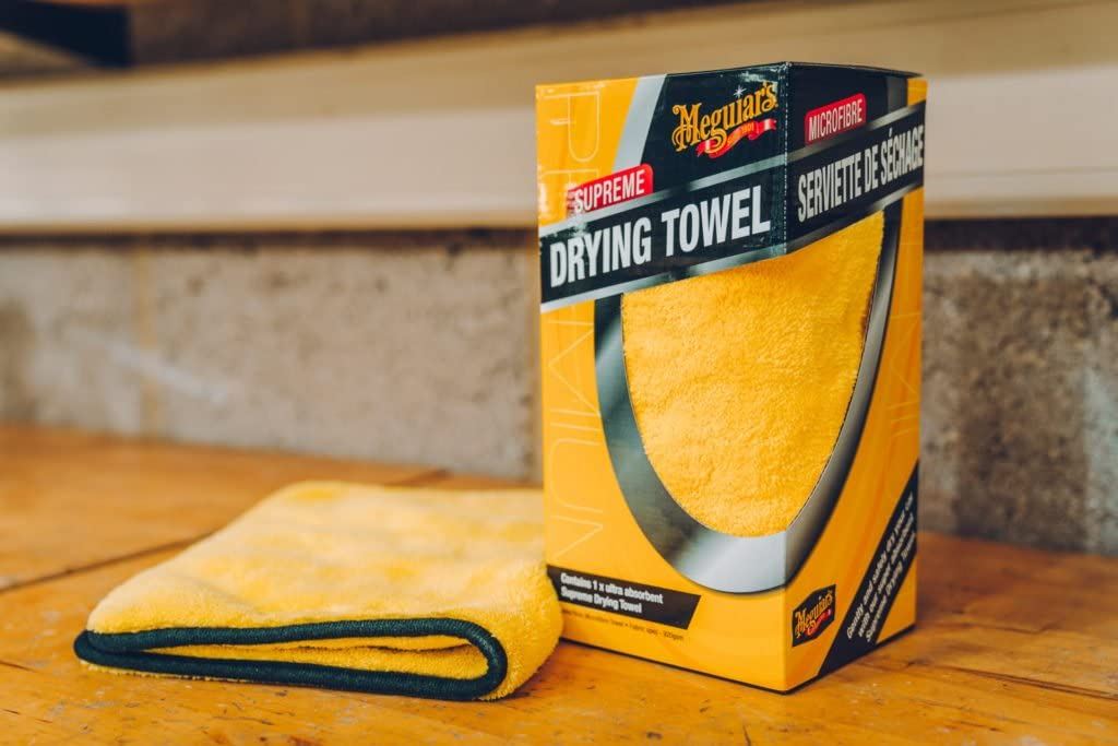 2x Meguiar's X1802EU Supreme Drying Towel Extra Large - Meguire's - My Roof Bars