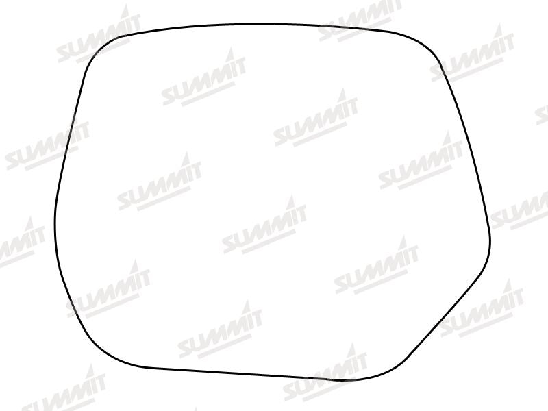 Summit Stick-On Standard Mirror Glass fits Honda CRV 06 on LHS - Summit - My Roof Bars