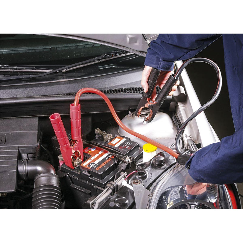 Sealey Booster Cables 25mmï x 3.5m 600A with Electronics Protection BC25635SR - Sealey - My Roof Bars