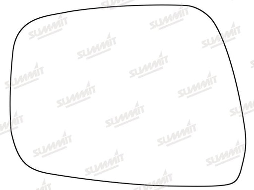 Summit Stick-On Standard Mirror Glass fits Nissan Pathfinder 09 to 12 LHS - Summit - My Roof Bars