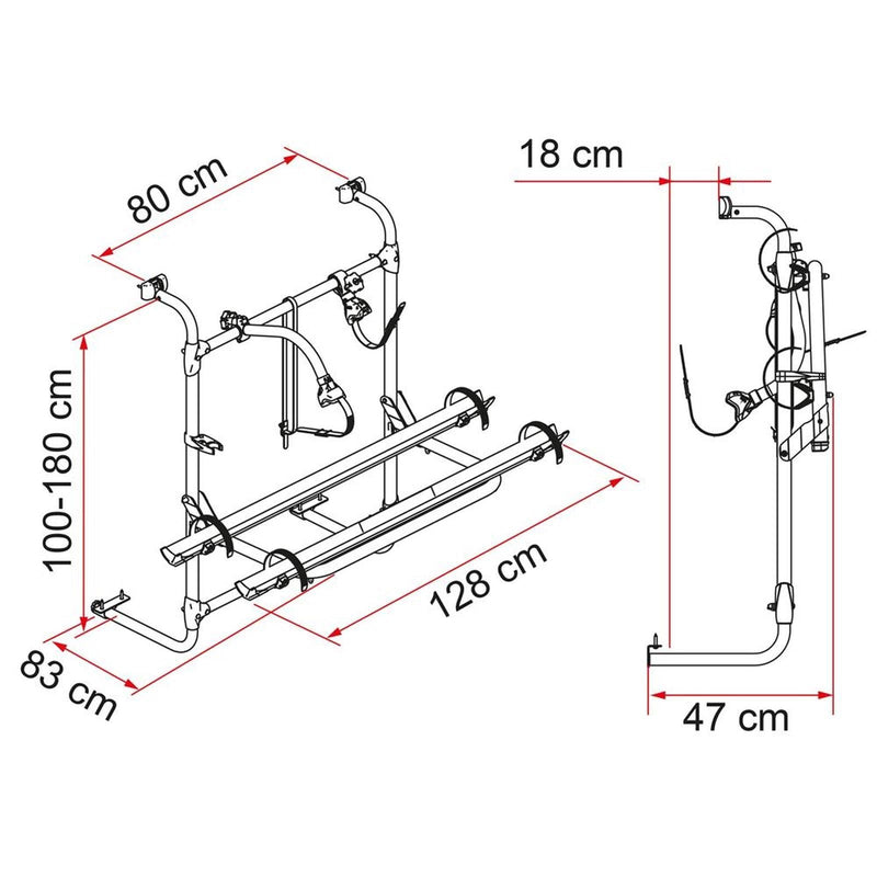Fiamma Carry-Bike Caravan Universal (02093A76A)