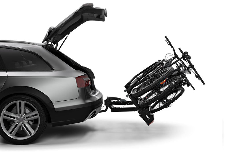 Thule Velo Space XT three-bike platform towbar bike rack black/aluminium Towbar Bike Rack - Thule - My Roof Bars