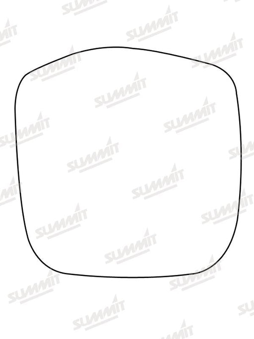 Summit Stick-On Commercial Mirror Glass fits Toyota Hi-Ace Power Van RHS - Summit - My Roof Bars