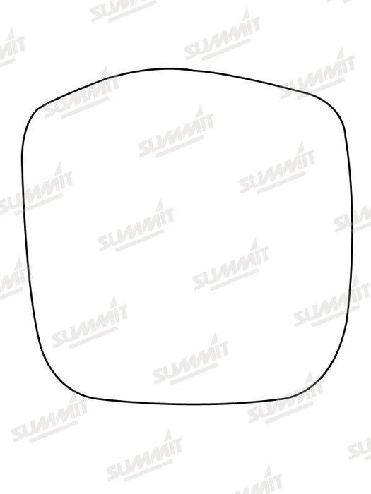 Summit Stick-On Commercial Mirror Glass fits Toyota Hi-Ace Power Van RHS - Summit - My Roof Bars