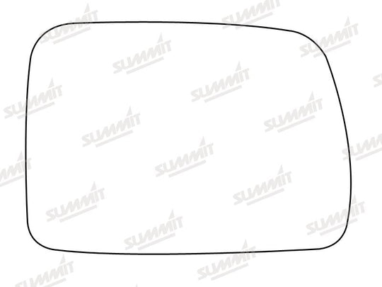 Summit Stick-On Standard Mirror Glass fits BMW X5 00 on RHS - Summit - My Roof Bars