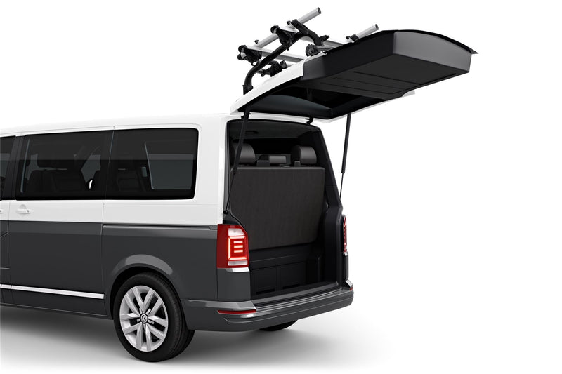 Thule WanderWay two-bike hanging trunk bike rack black Boot bike rack - Thule - My Roof Bars