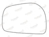 Summit Stick-On Standard Mirror Glass fits Daewoo Musso RHS - Summit - My Roof Bars
