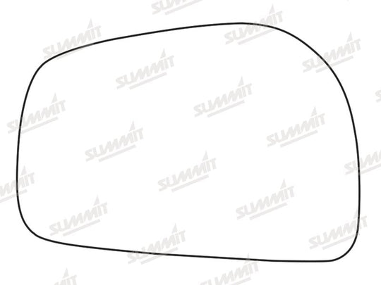 Summit Stick-On Standard Mirror Glass fits Daewoo Musso RHS - Summit - My Roof Bars