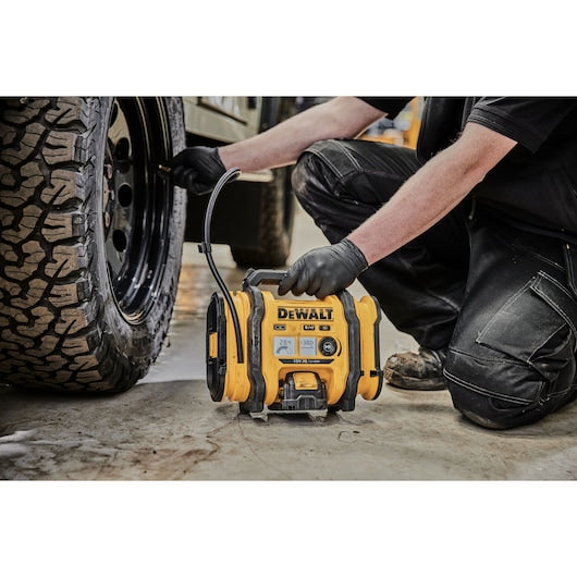 Dewalt Power Tools DCC018N XR Triple Source Inflator 18V Bare Unit - DeWALT Power Tools - My Roof Bars