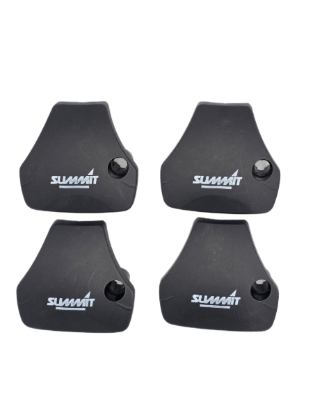 Summit Printed Foot Cover For Summit Premium Standard Roof Multi-Fit Roof Bars - Set of 4