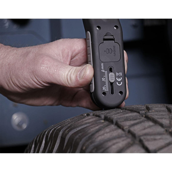Sealey Digital Tyre Pressure & Tread Depth Gauge TSTPG11 - Sealey - My Roof Bars