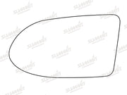 Summit Stick-On Standard Mirror Glass fits Vauxhall Zafira 99 on LHS - Summit - My Roof Bars