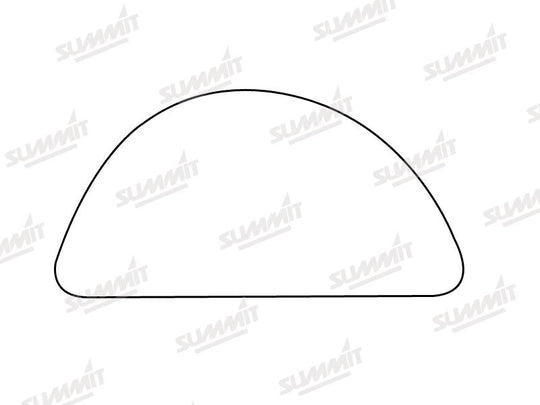 Summit Stick-On Commercial Lower Blind-Spot Mirror Glass fits Ford Transit LHS - Summit - My Roof Bars