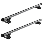 Thule ProBar Evo Roof Bars Aluminum fits MG ZS 2024- 5 doors with Flush Rails - Thule - My Roof Bars