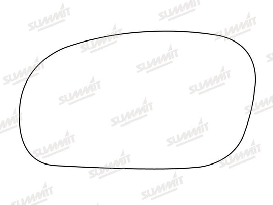 Summit Stick-On Standard Mirror Glass fits Daewoo Espera LHS - Summit - My Roof Bars