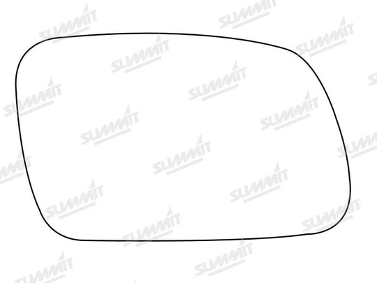 Summit Stick-On Aspheric Mirror Glass fits Peugeot 307 RHS - Summit - My Roof Bars