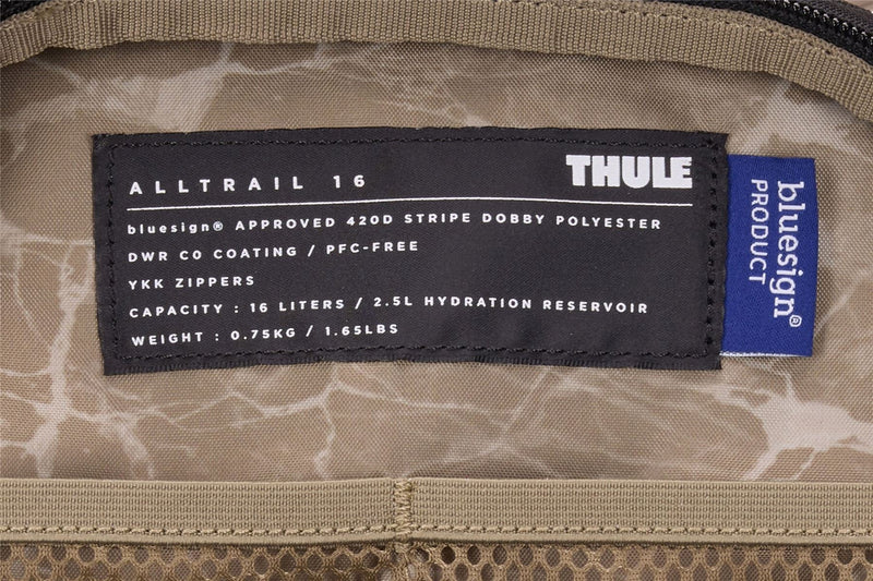 Thule AllTrail hydration pack 16L black