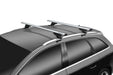 Menabo Leopard Silver Roof Bars fits BMW X6 F16 2015-2018 SUV 5D w Flush Rails - Menabo - My Roof Bars