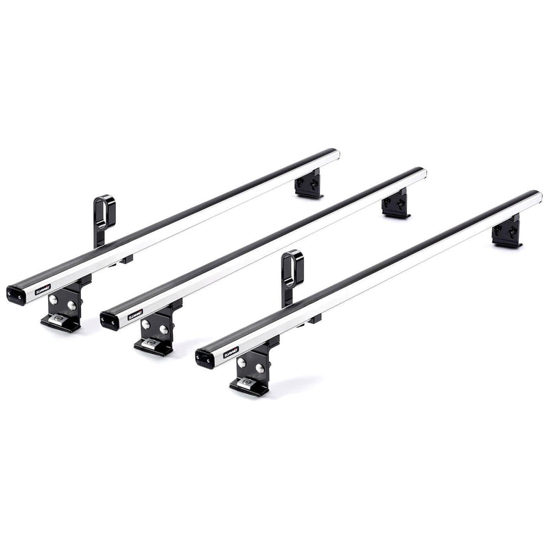 Summit Commercial 3 x Aluminium Fixed Point Roof Bars Rack 1.5m SULC-010