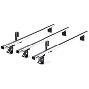 Summit Commercial 3 x Aluminium Fixed Point Roof Bars Rack 1.5m SULC-010 - Summit - My Roof Bars