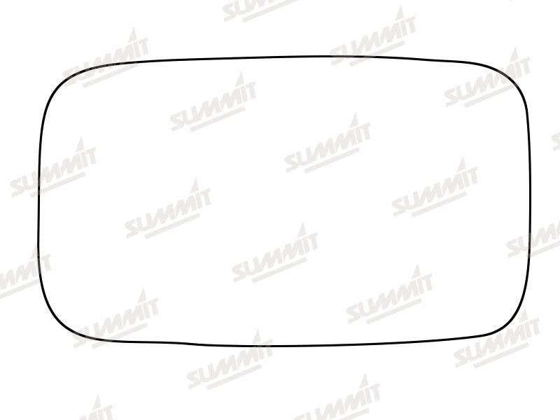 Summit Stick-On Standard Mirror Glass fits Triumph Acclaim RHS - Summit - My Roof Bars