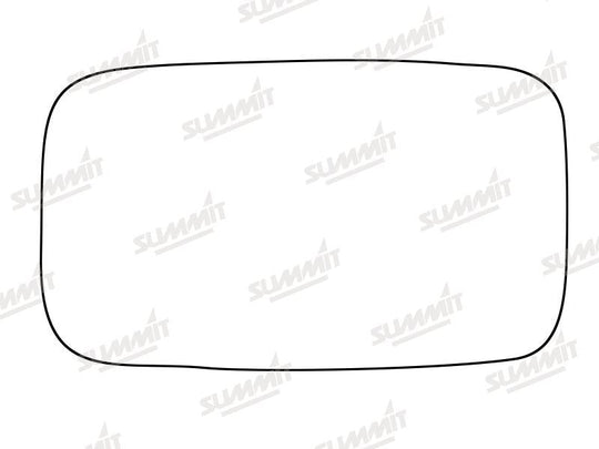 Summit Stick-On Standard Mirror Glass fits Triumph Acclaim RHS - Summit - My Roof Bars