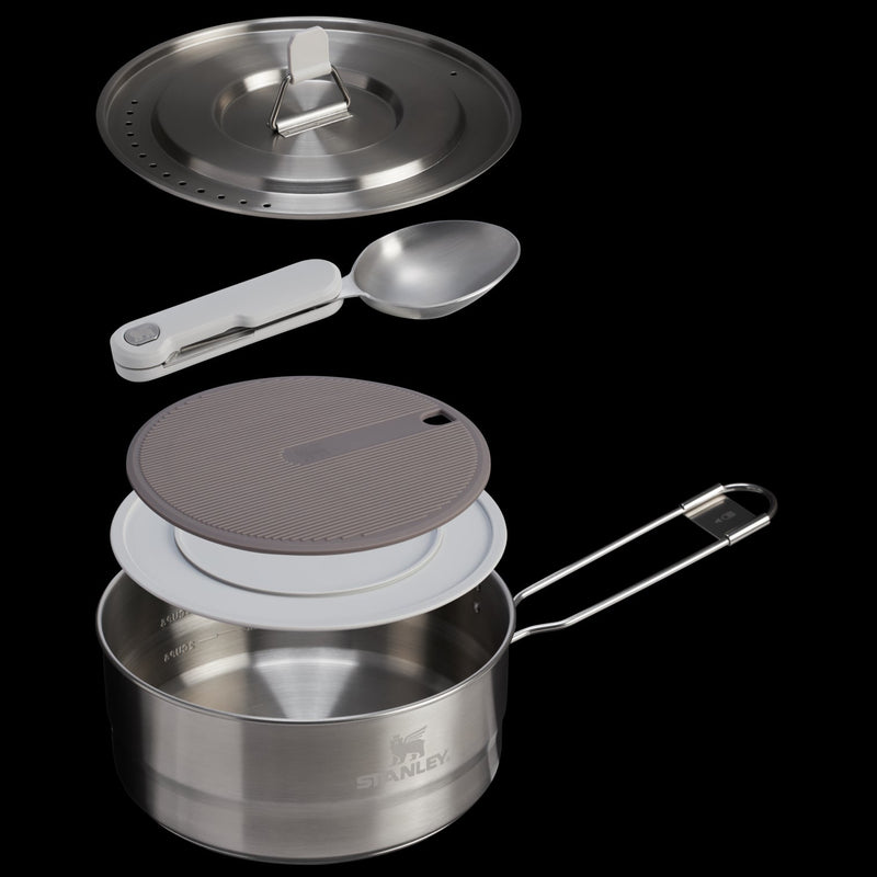 Stanley Wildfare Go Two Bowl Cookset Shale/Charcoal