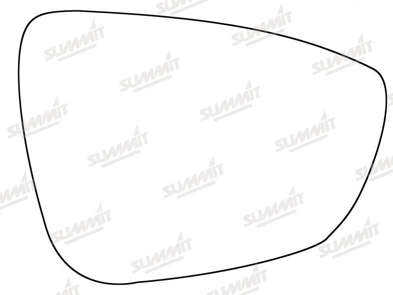Summit Stick-On Standard Mirror Glass fits Ford Focus 18 on RHS - Summit - My Roof Bars