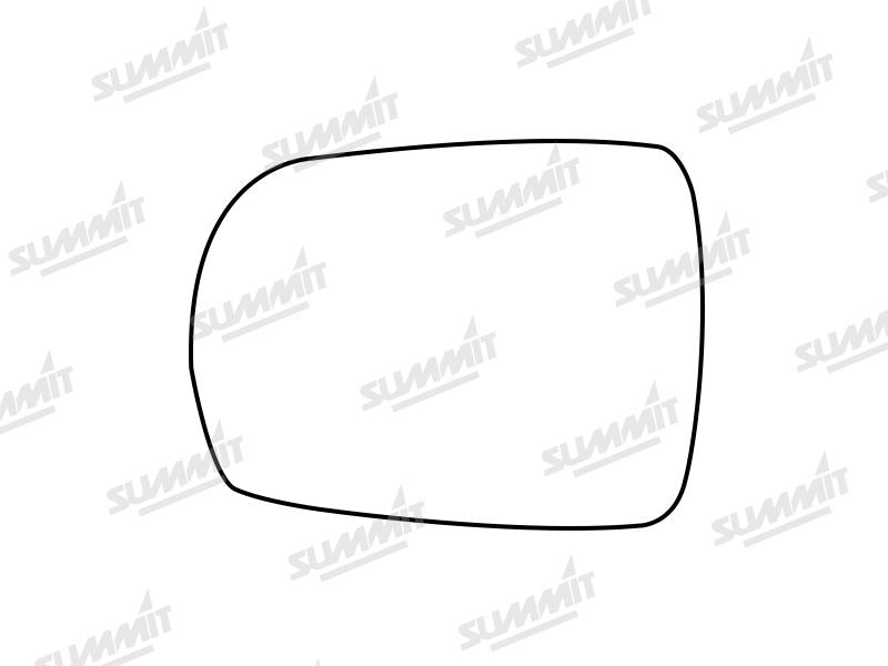 Summit Stick-On Standard Mirror Glass fits Ford Edge 14 to 17 LHS - Summit - My Roof Bars
