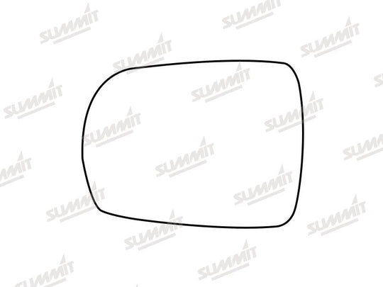 Summit Stick-On Standard Mirror Glass fits Ford Edge 14 to 17 LHS - Summit - My Roof Bars