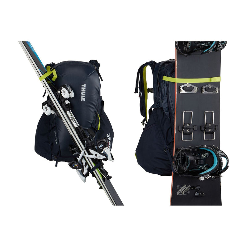 Thule Upslope 35L Removable Airbag 3.0 ready* Ski and Snowboard Rucksack Lime Punch green