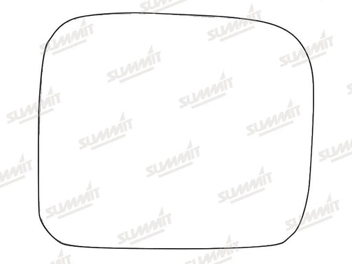 Summit Stick-On Standard Mirror Glass fits Isuzu Trooper 92 to 05 RHS - Summit - My Roof Bars
