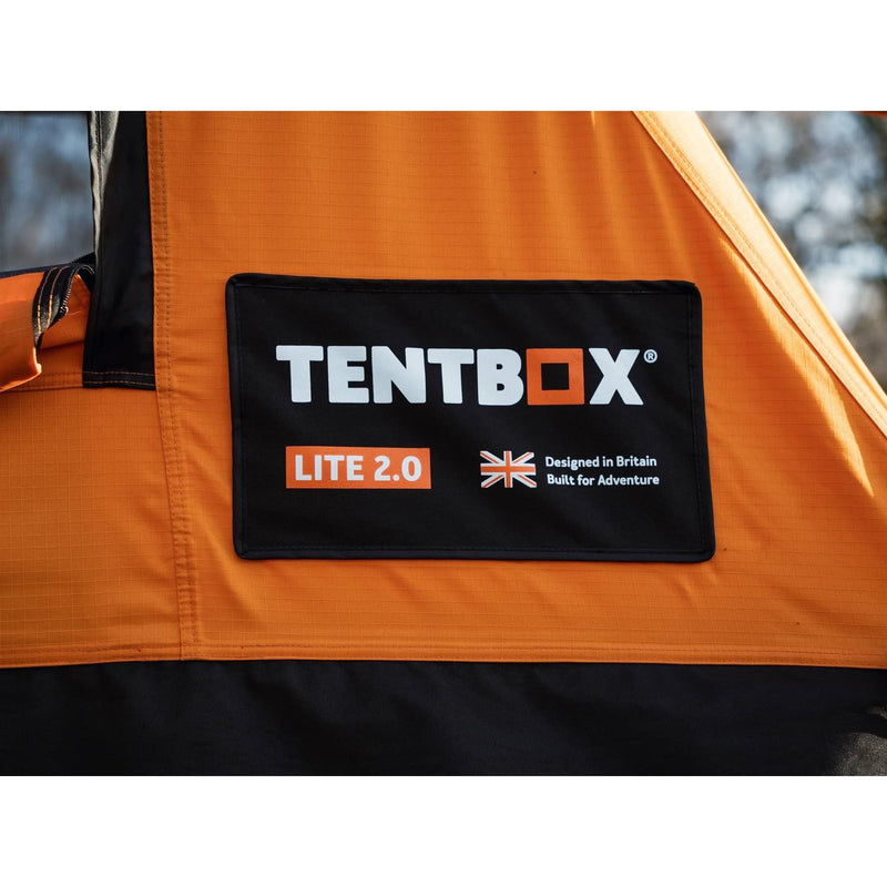 TentBox Lite 2.0 (Sunset Orange) 2 Person Roof Tent - TENTBOX - My Roof Bars