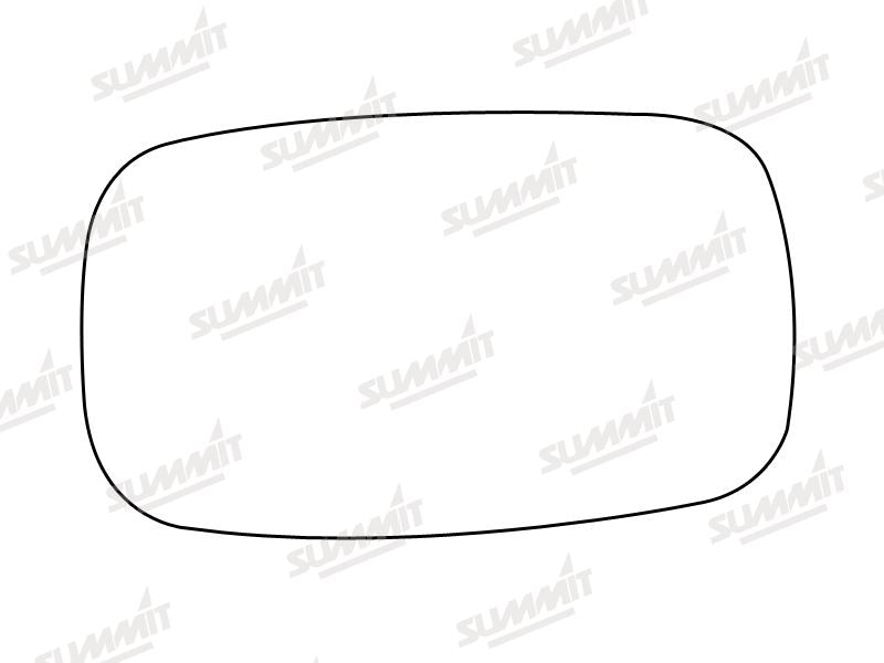 Summit Stick-On Standard Mirror Glass fits Ford Mondeo RHS - Summit - My Roof Bars