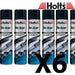 6 x Holts Car De-Icer Melts Windscreen Ice Frost Snow Aerosol Deicer 600ml - Holts - My Roof Bars