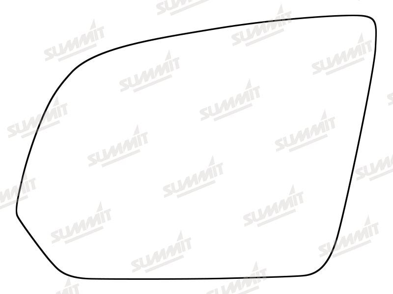 Summit Stick-On Standard Mirror Glass fits Mercedes V Class 14 on LHS - Summit - My Roof Bars
