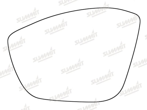 Summit Heated Base Plate With Standard Mirror Glass fits Peugeot 208 13 on RHS - Summit - My Roof Bars