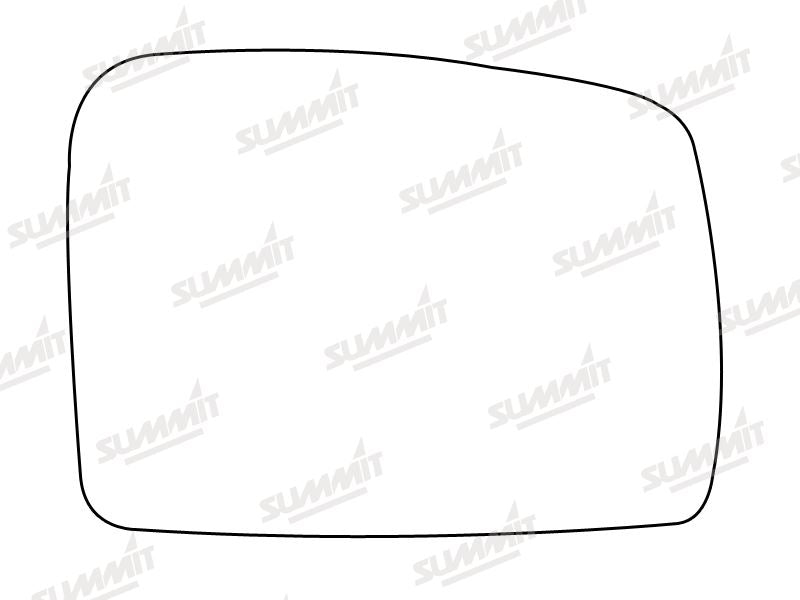 Summit Stick-On Standard Mirror Glass fits Land Rover Range Rover 08 on RHS - Summit - My Roof Bars