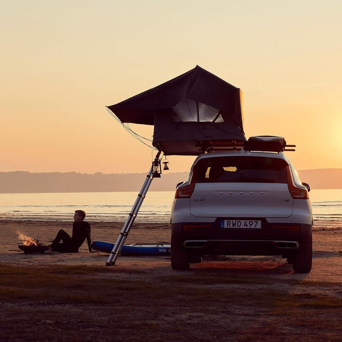 Thule Foothill two-person Low Profile roof top tent agave green - Thule - My Roof Bars