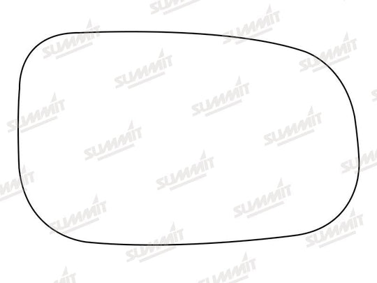 Summit Heated Base Plate With Standard Mirror Glass fits Volvo S40 RHS - Summit - My Roof Bars