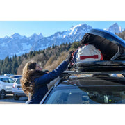 Menabo Diamond 500 Litre Black Roof Box with Duo Opening (75kg Max.) - Menabo - My Roof Bars