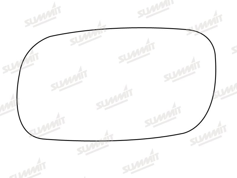 Summit Stick-On Standard Mirror Glass fits Vauxhall Astra LHS - Summit - My Roof Bars