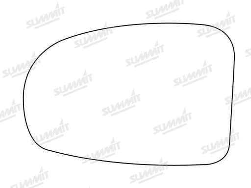 Summit Stick-On Standard Mirror Glass fits Toyota Avensis 08 on LHS - Summit - My Roof Bars