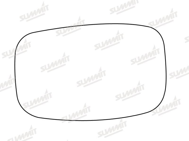 Summit Heated Base Plate With Standard Mirror Glass fits Ford Fiesta 94 to 02, Escort 94 on LHS - Summit - My Roof Bars