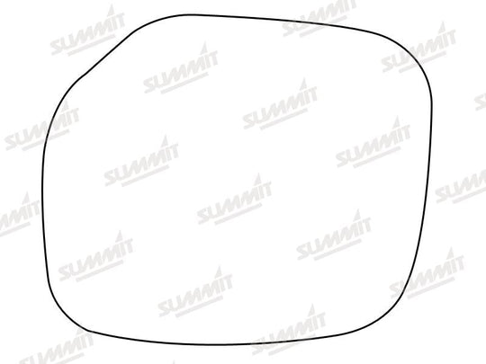 Summit Stick-On Standard Mirror Glass fits Citroen Berlingo 98 on RHS - Summit - My Roof Bars